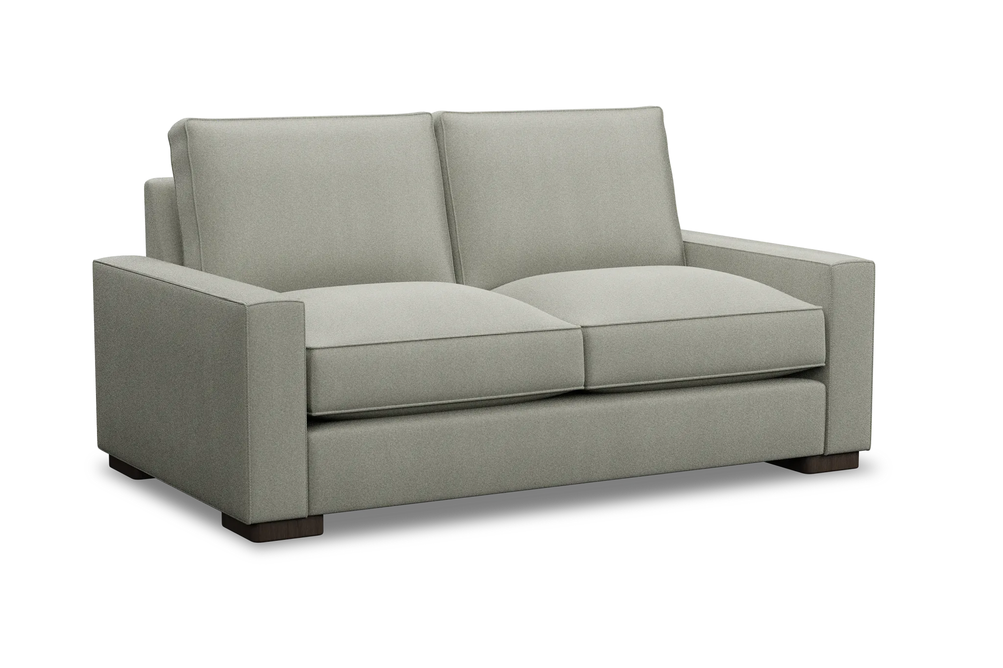 Edgewater Delray Pewter Loveseat