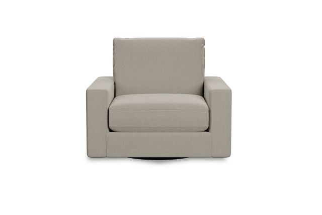 Edgewater Peyton Beige Swivel Chair