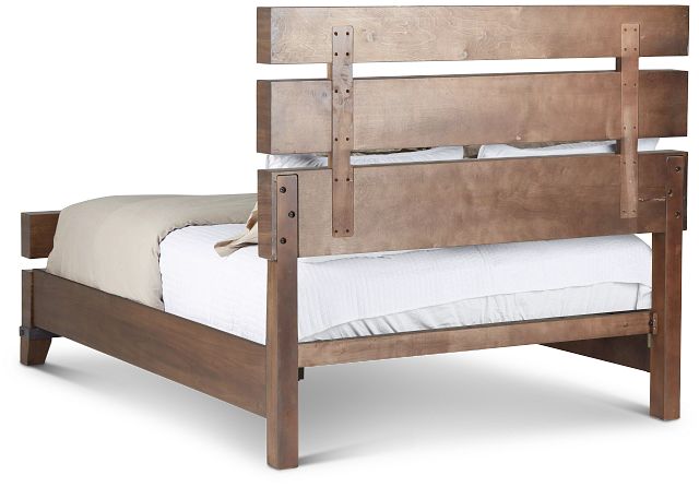 Forge Dark Tone Panel Bed