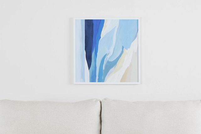 Peyto Blue Framed Wall Art