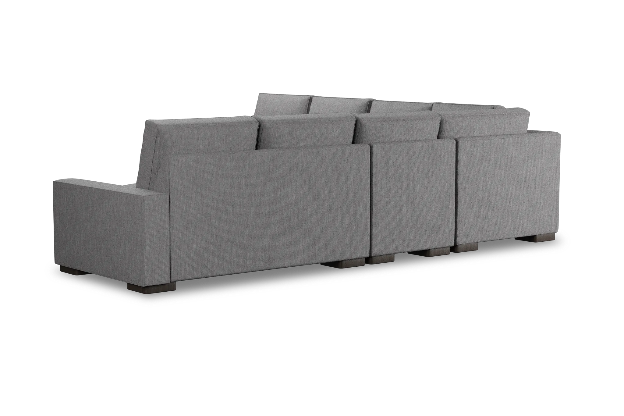 Edgewater Revenue Gray Large Two-arm Sectional
