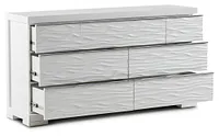 Ocean Drive White Dresser