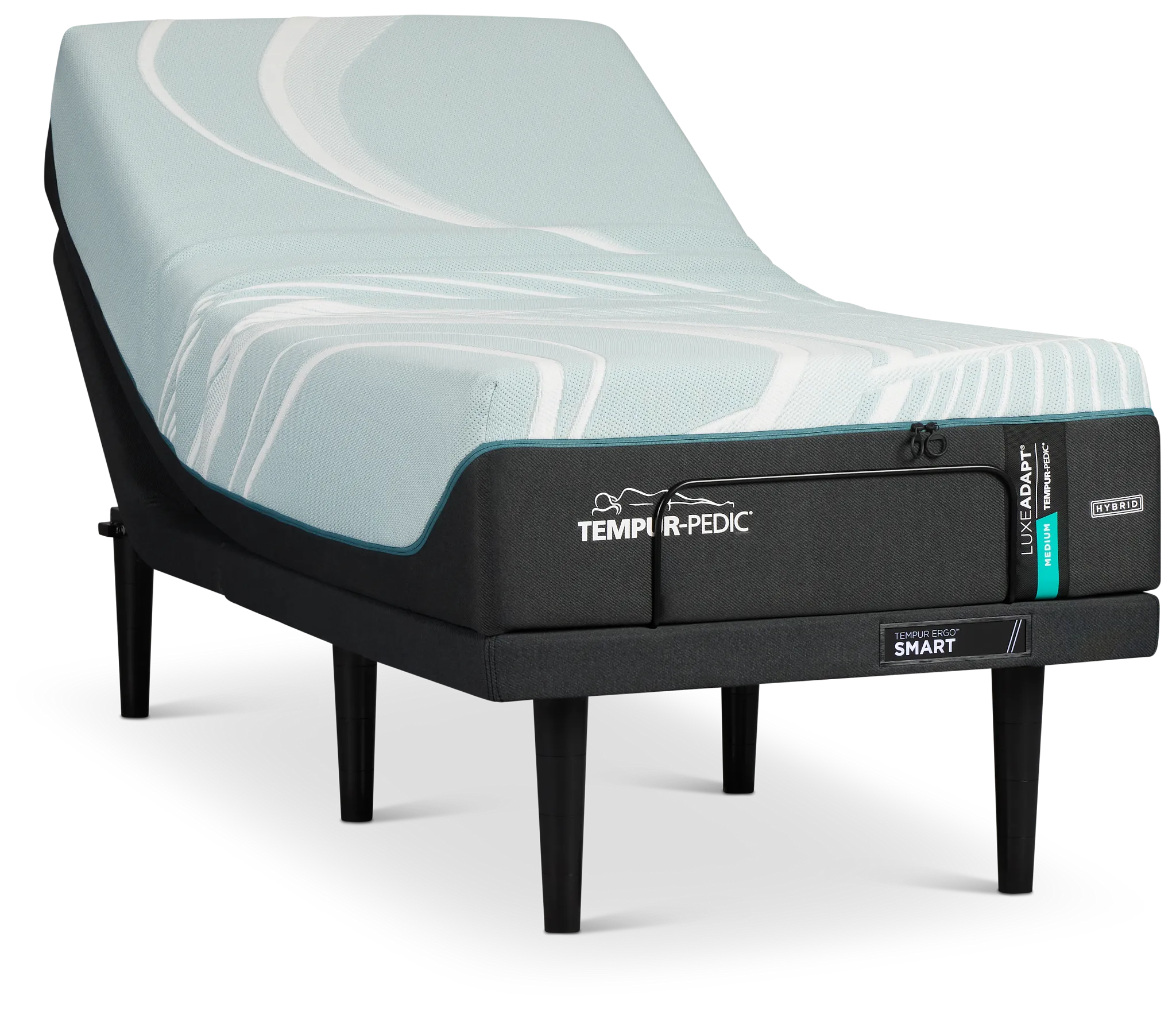 Tempur-pedic Tempur-luxeadapt Medium Hybrid Ergo Smart Adjustable Mattress Set