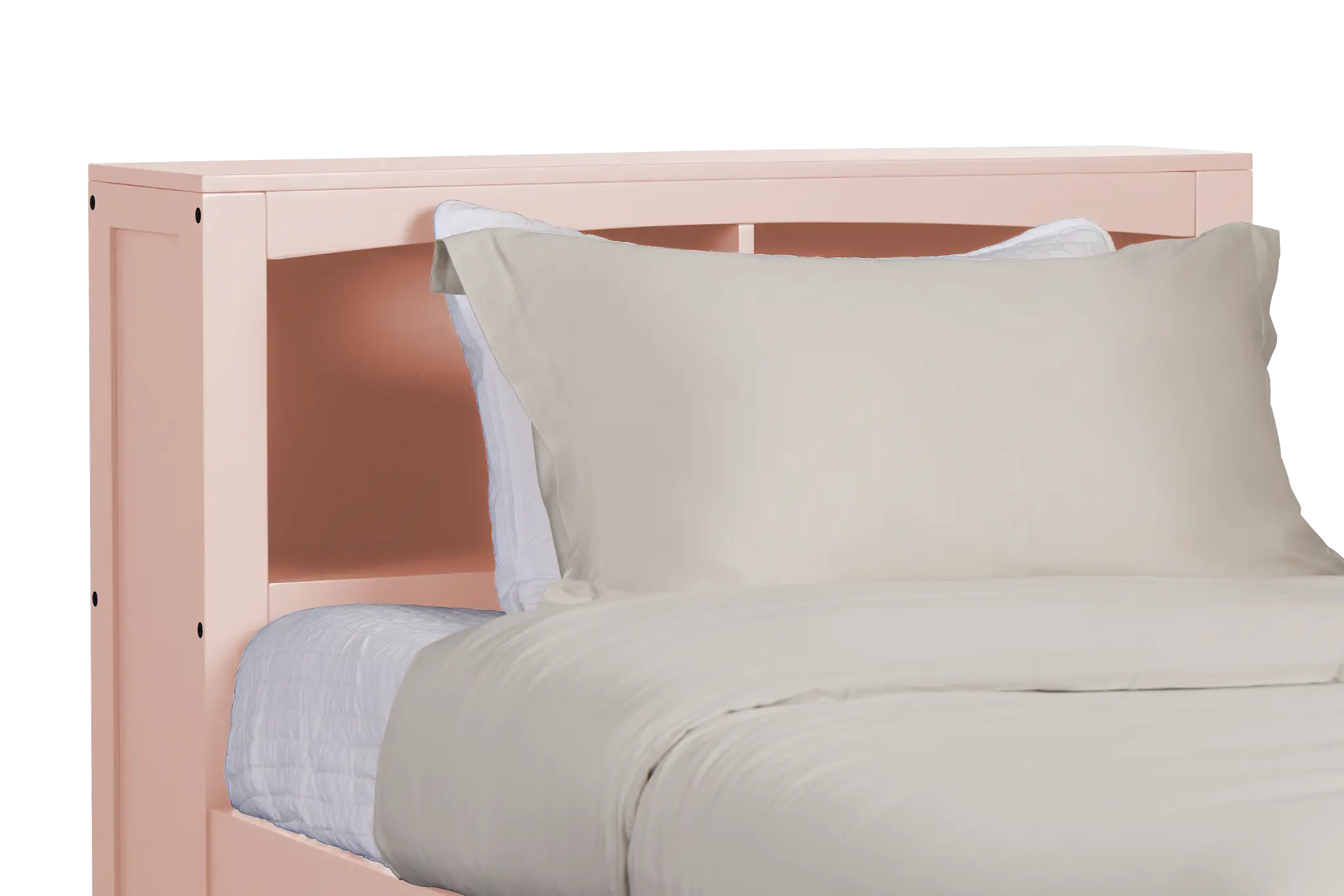 Charleston Pink Bookcase Trundle Bed Charleston Pink Bookcase Trundle Bed