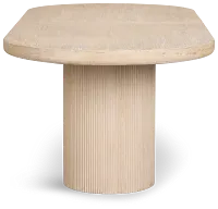 Clayton Light Tone Oval Table