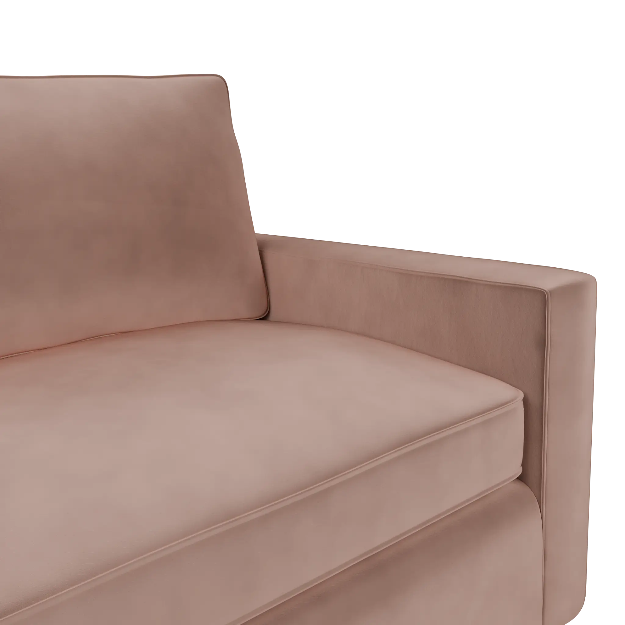Siesta Joya Light Pink Fabric Sofa Siesta Joya Light Pink Fabric Sofa