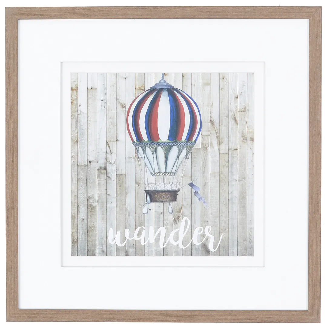 Wander Multicolored Framed Wall Art
