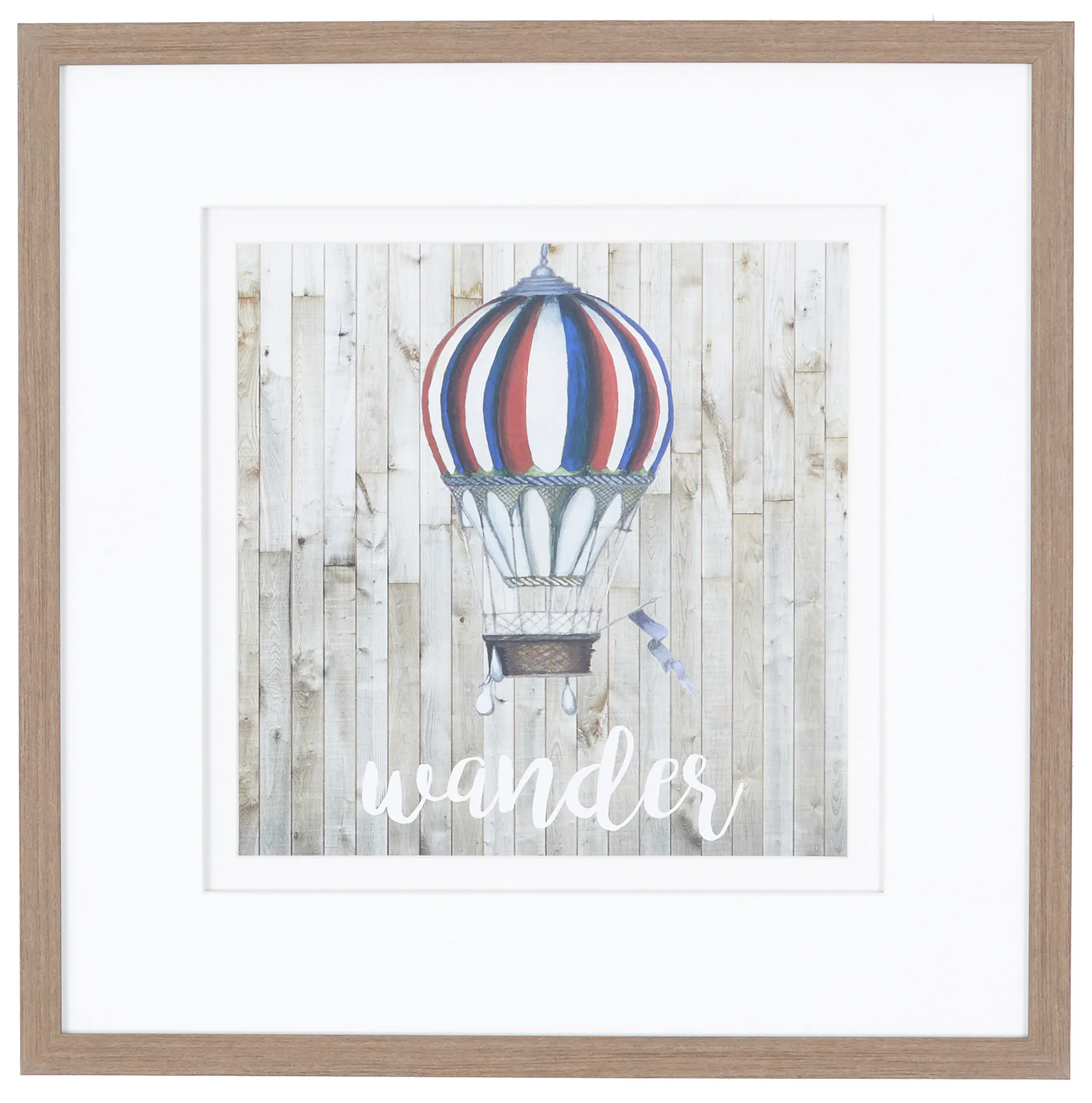 Wander Multicolored Framed Wall Art