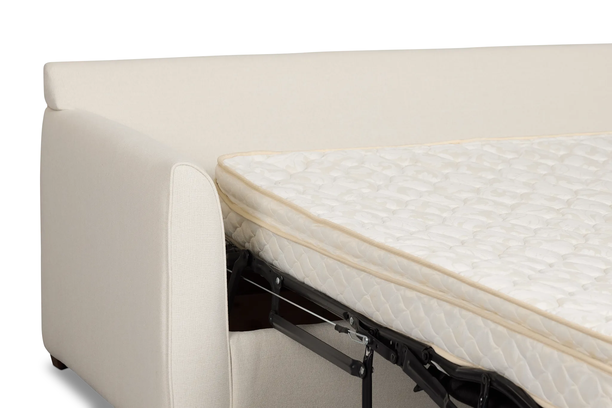 Tate Light Beige Small Innerspring Sleeper