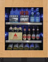Xo Appliance 24 Series Beverage Center Panel Ready Rvrbl Door Beverage Center