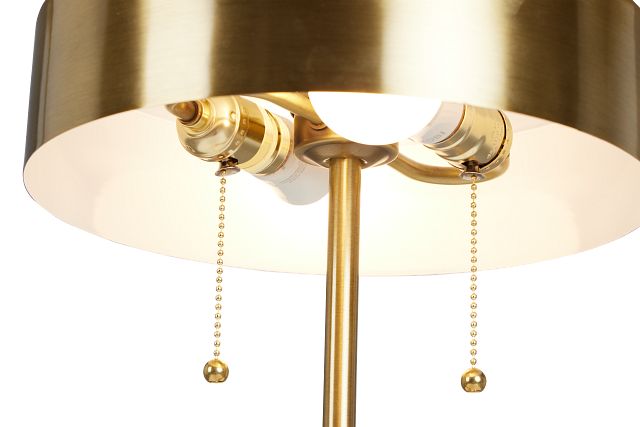 Navo Gold Metal Table Lamp