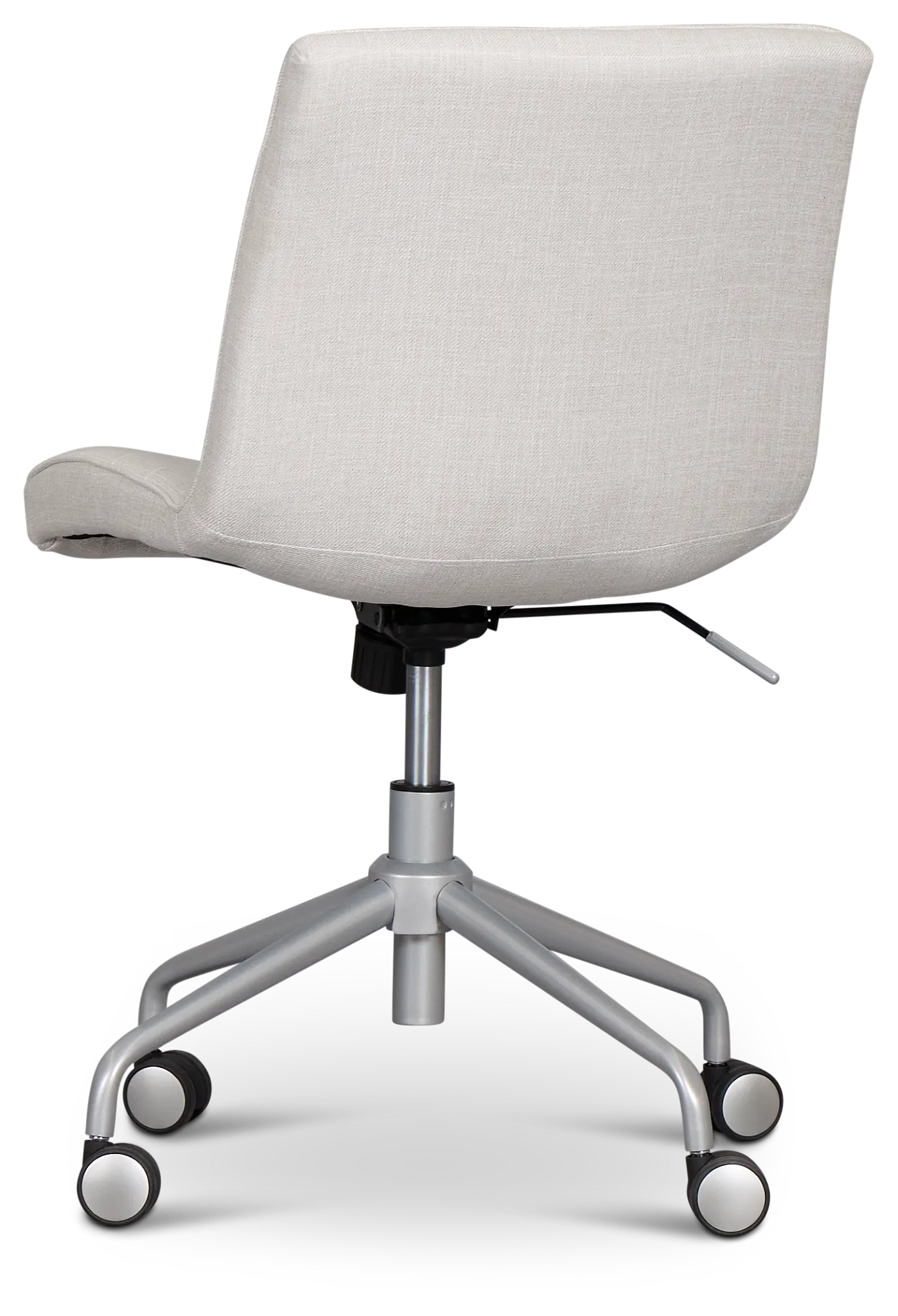 Gwen Light Gray Upholstered Desk Chair