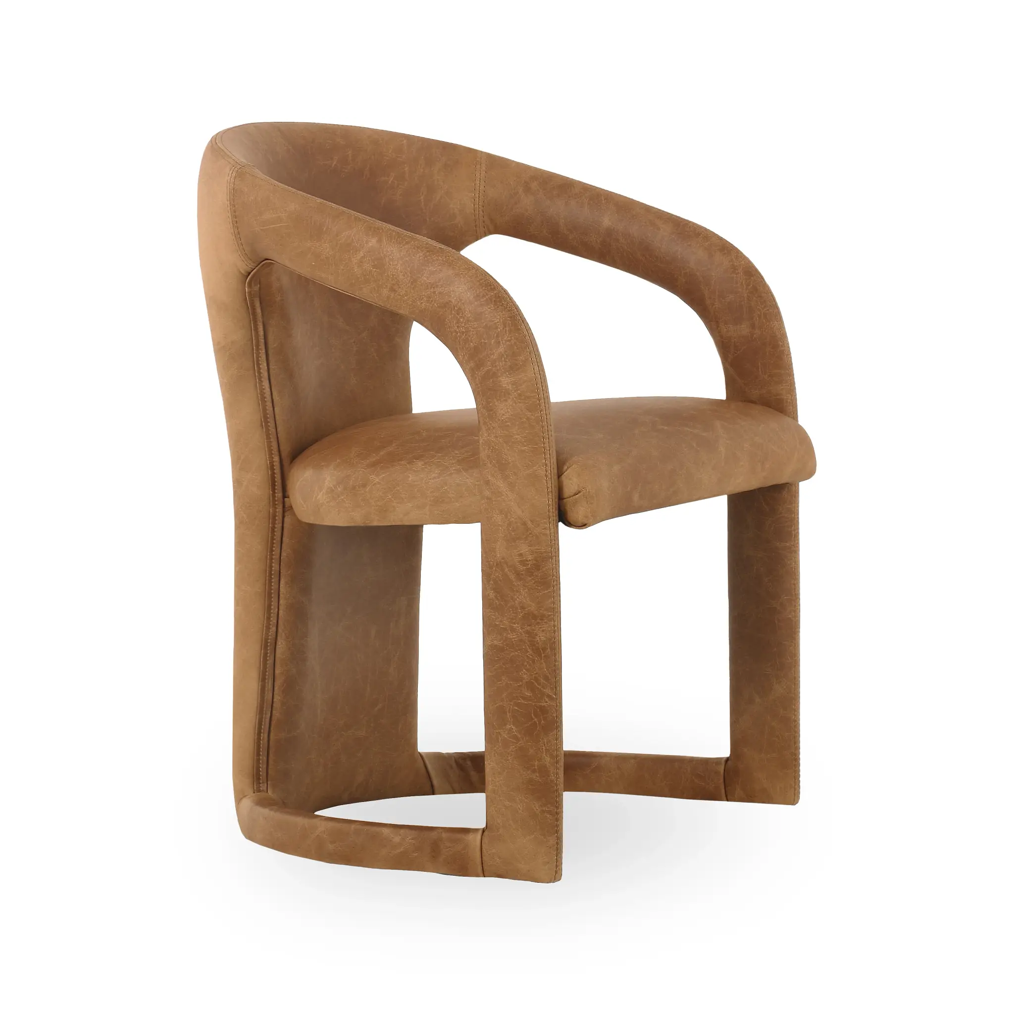 Bow Brown Upholstered Side Chair Bow Brown Upholstered Side Chair