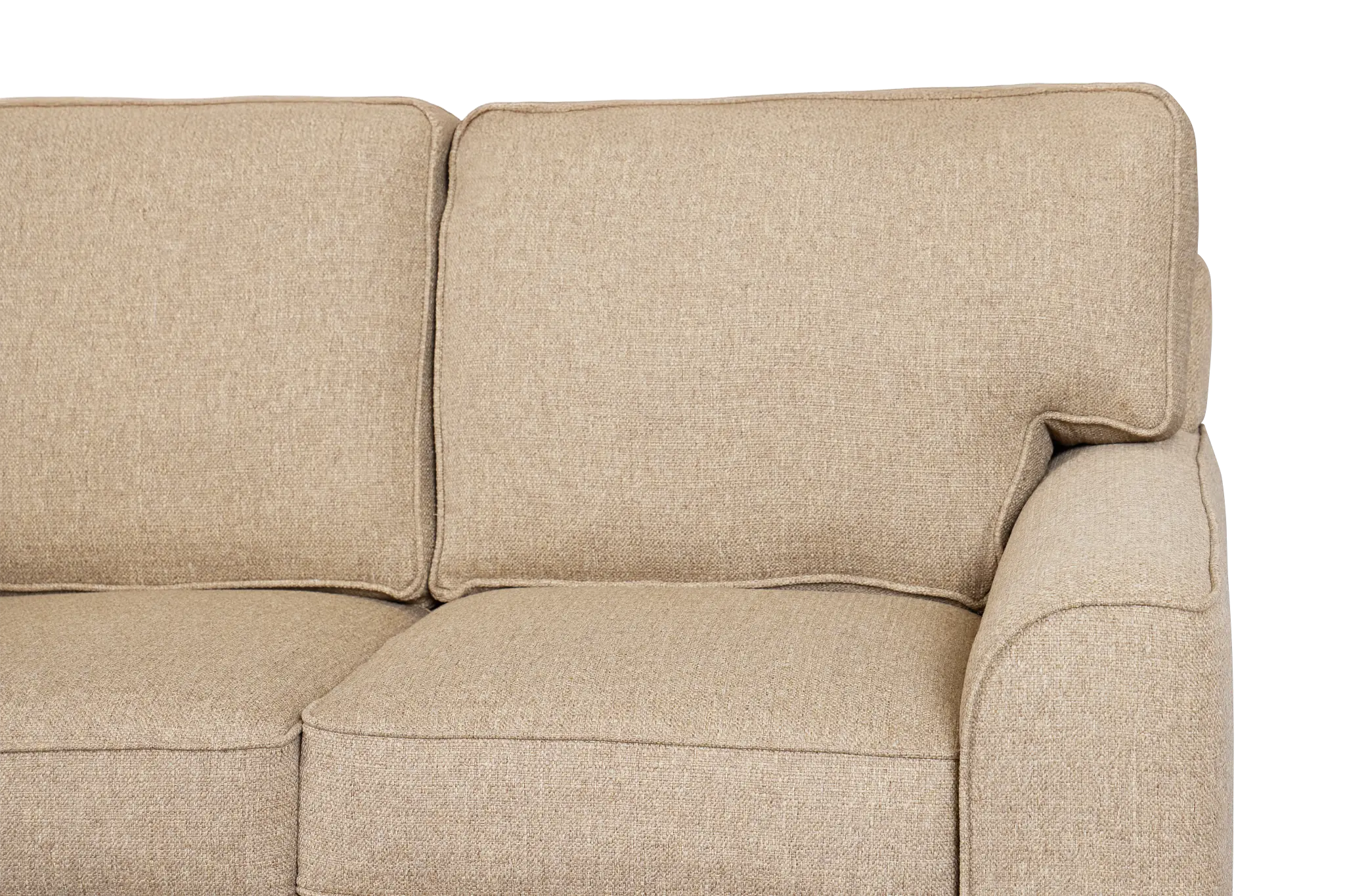 Sinclair Brown Fabric Loveseat Sinclair Brown Fabric Loveseat