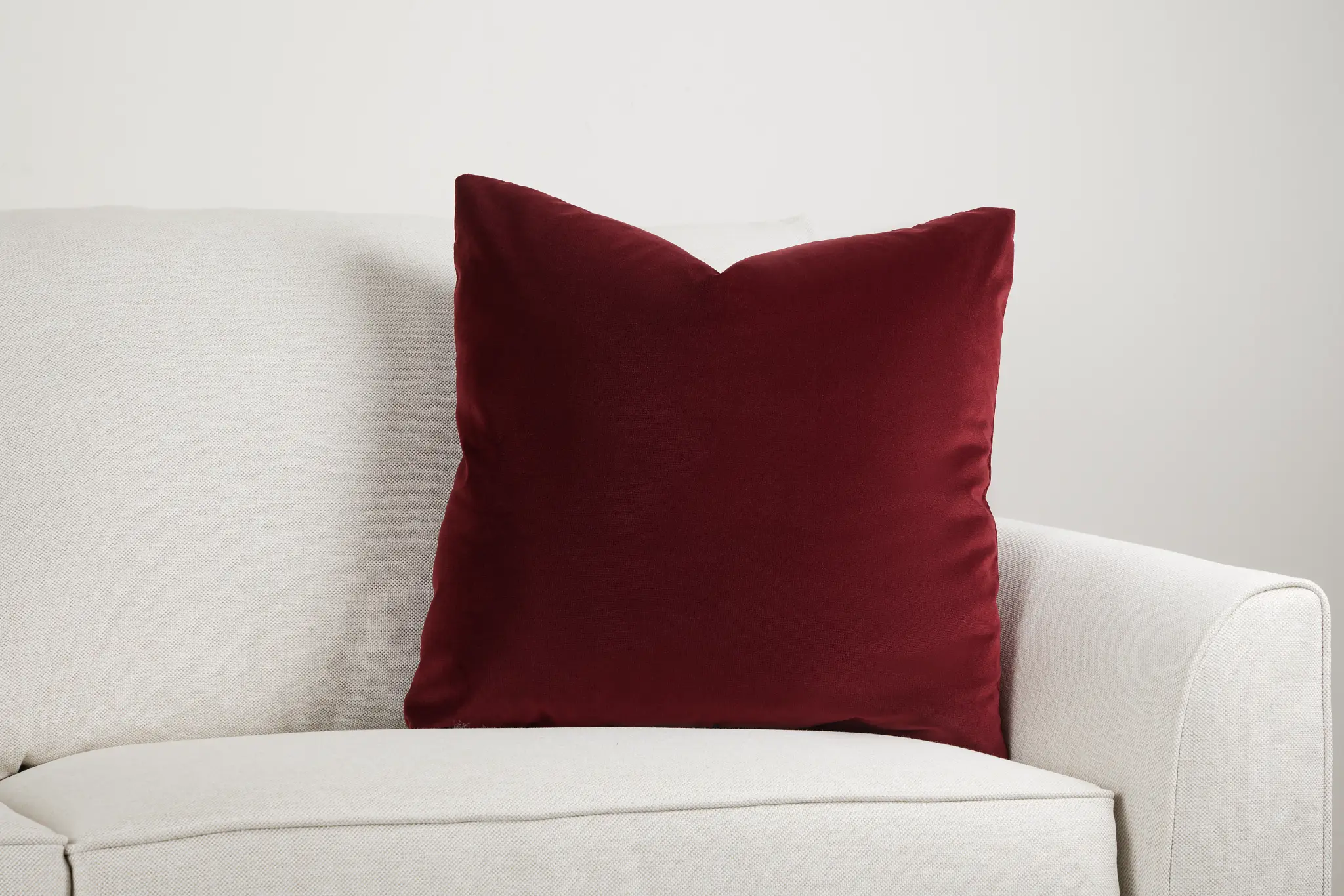 Lauran Red 22" Accent Pillow Lauran Red 22" Accent Pillow