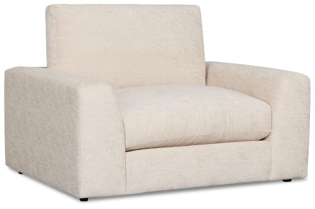 Calista Beige Fabric Chair
