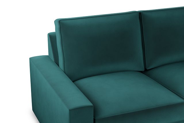 Edgewater Joya Teal Large Two-arm Sectional