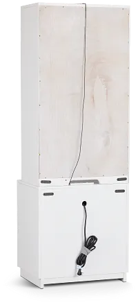 Boca Grande Two-tone File Cabinet With Hutch