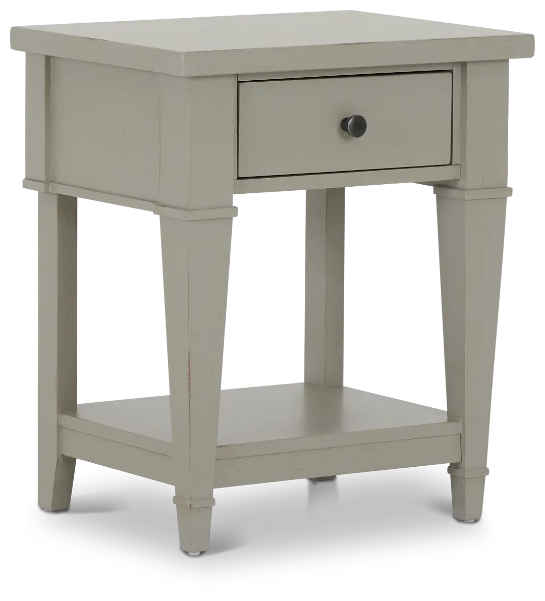 Stoney Gray 1-drawer Nightstand Stoney Gray 1-drawer Nightstand