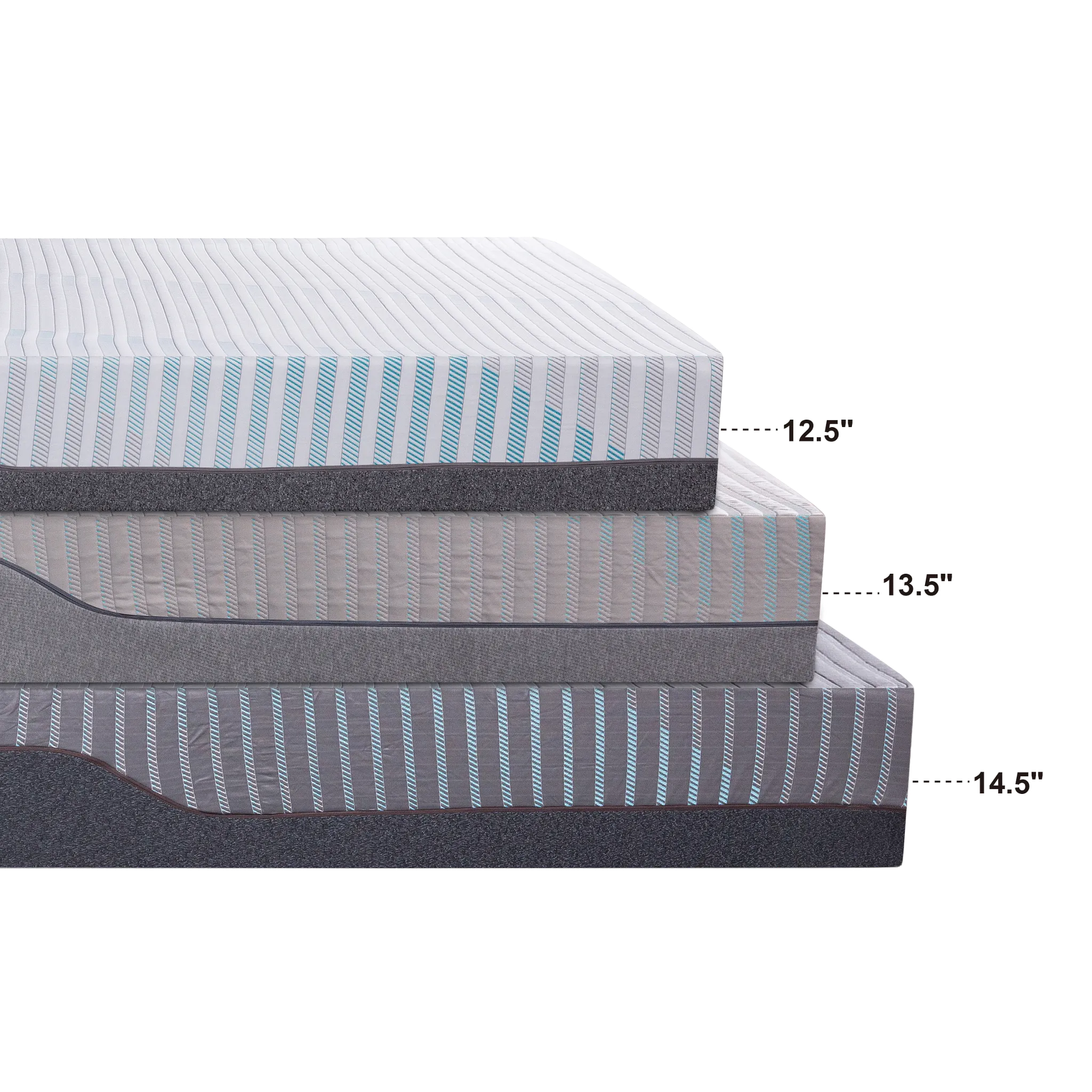 Rest & Renew Performance Pro 13.5" Firm Memory Foam Mattress