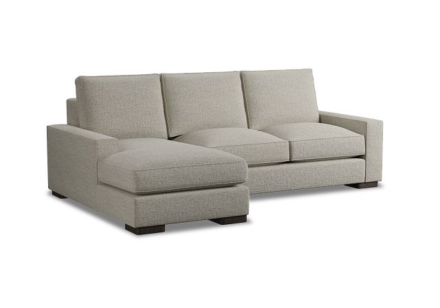 Edgewater Victory Taupe Left Chaise Sectional