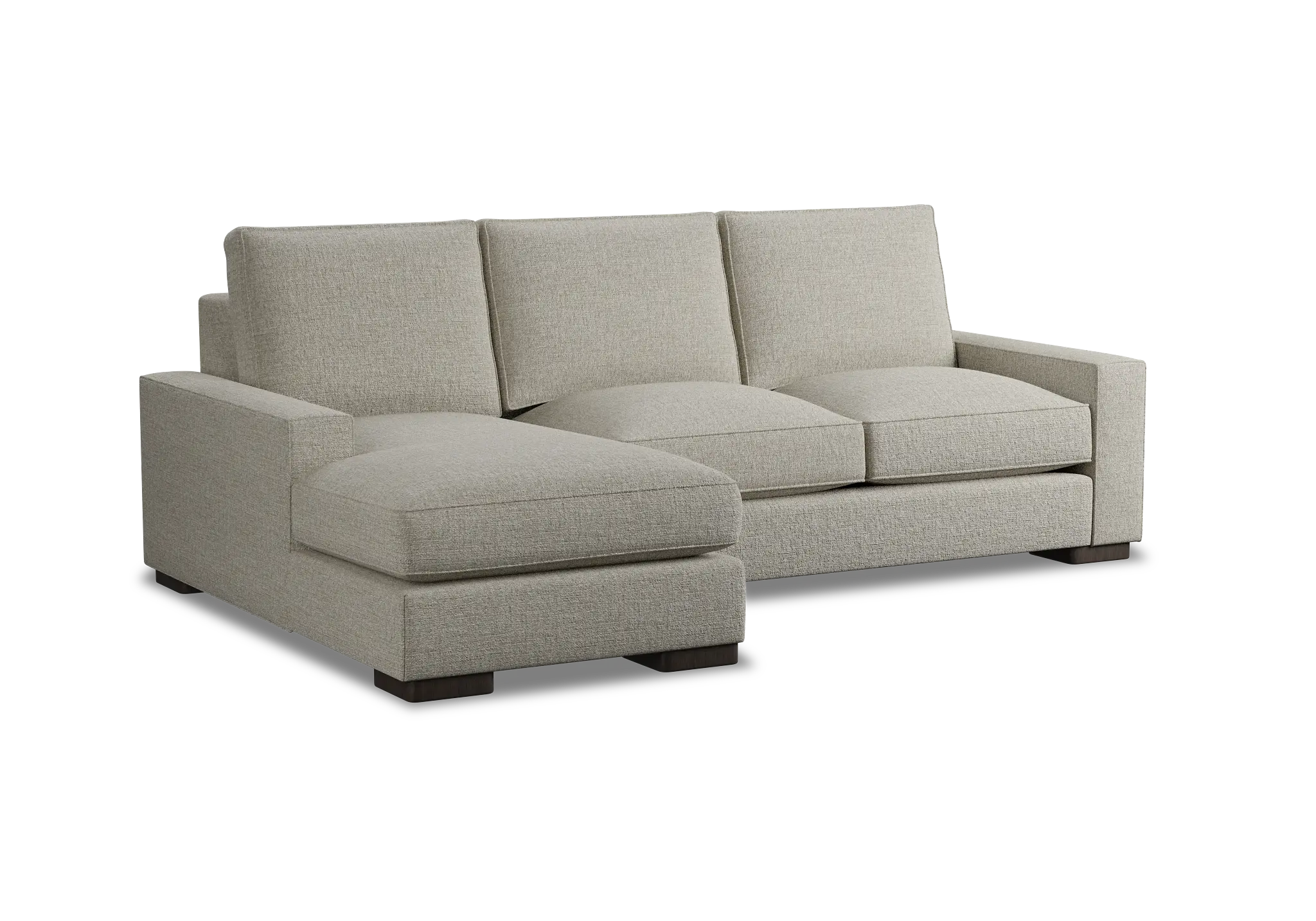 Edgewater Victory Taupe Left Chaise Sectional Edgewater Victory Taupe Left Chaise Sectional