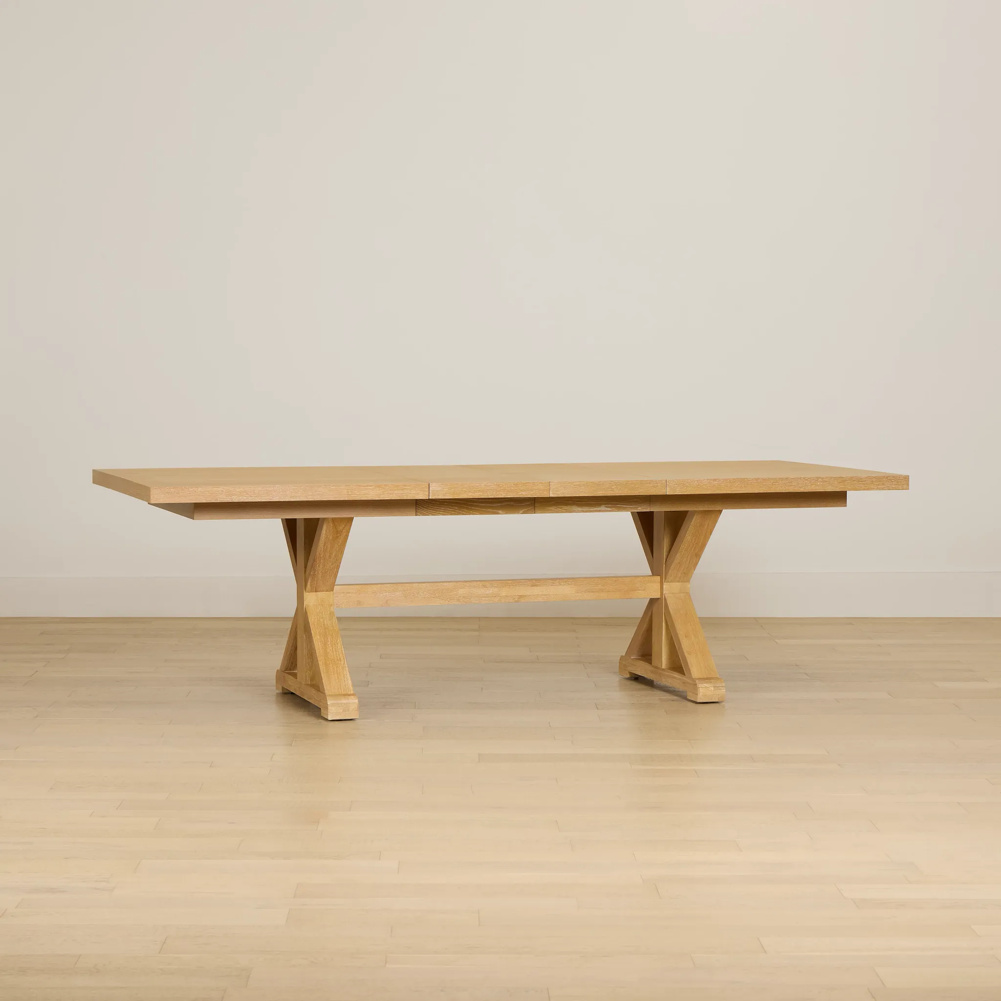 Nantucket Light Tone Trestle Table