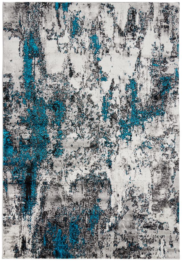 Trent Dark Blue 8x10 Area Rug