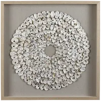 Sierra White Framed Wall Art