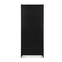 Four Hands Shadow Box Black Curio Cabinet