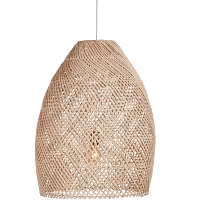 Rattan Large Pendant