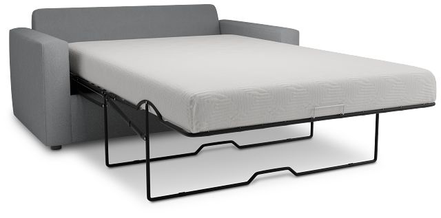 Siesta Revenue Gray Fabric Memory Foam Sleeper