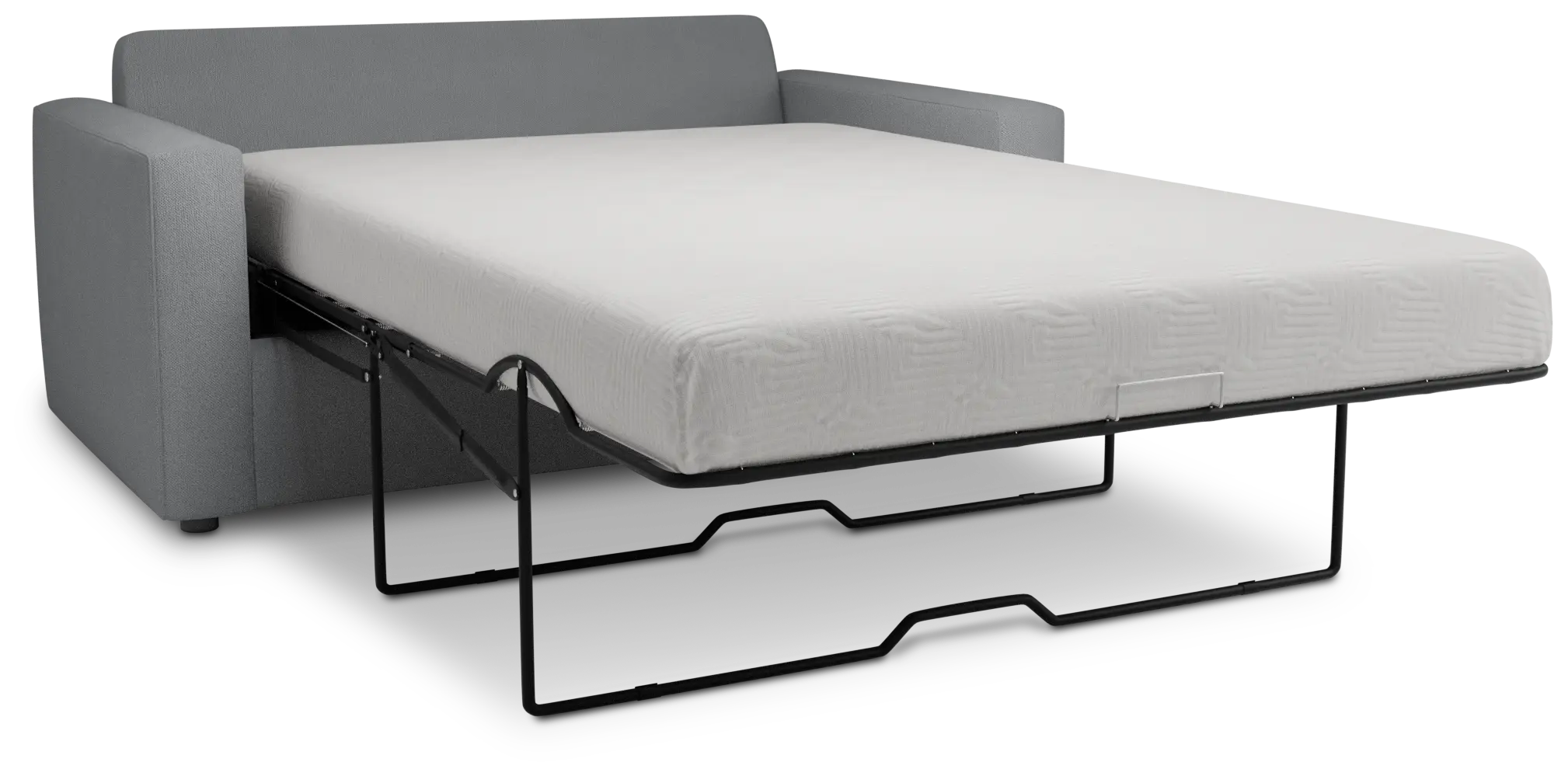 Siesta Revenue Gray Fabric Memory Foam Sleeper Siesta Revenue Gray Fabric Memory Foam Sleeper