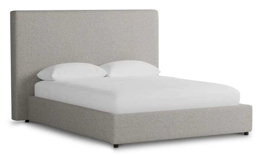 Gayton Elavation Khaki 54" Upholstered Platform Bed Gayton Elavation Khaki 54" Upholstered Platform Bed