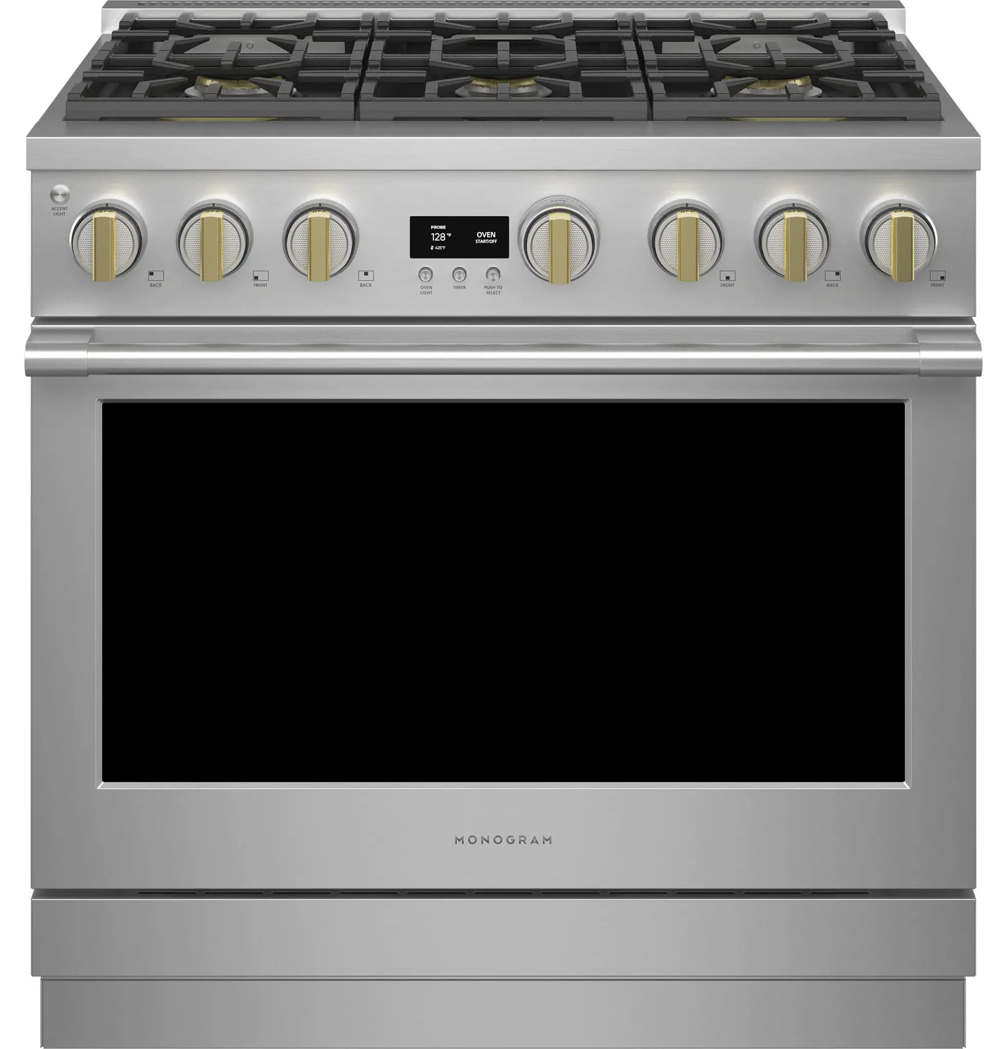 Monogram 366 Series Stainless Steel 36" Dual Fuel Range Monogram 366 Series Stainless Steel 36" Dual Fuel Range