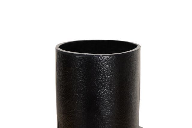 Cansu Black Medium Vase