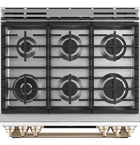Cafe 700 Series White 30" Gas Range
