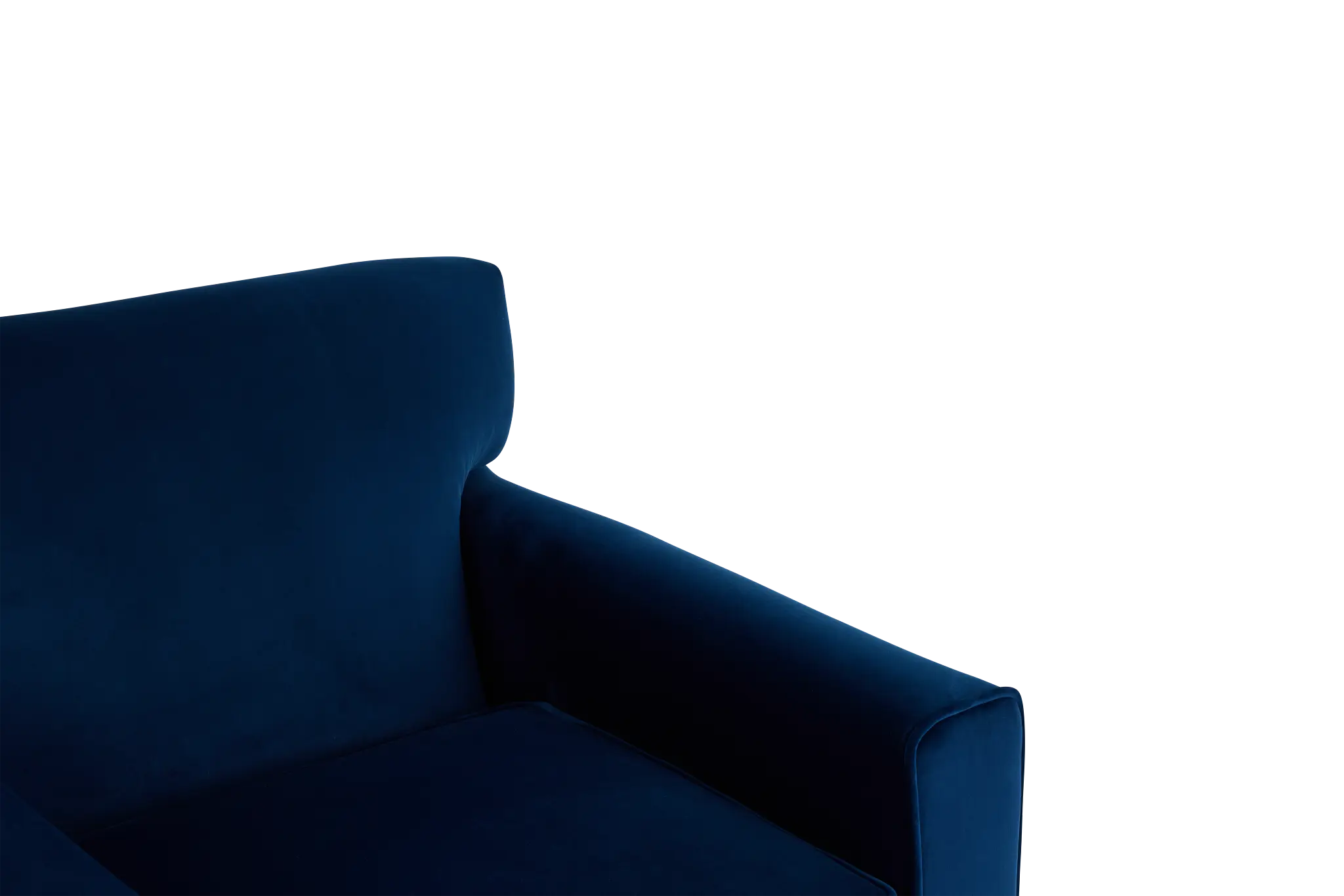 Royale Blue Fabric Accent Chair Royale Blue Fabric Accent Chair