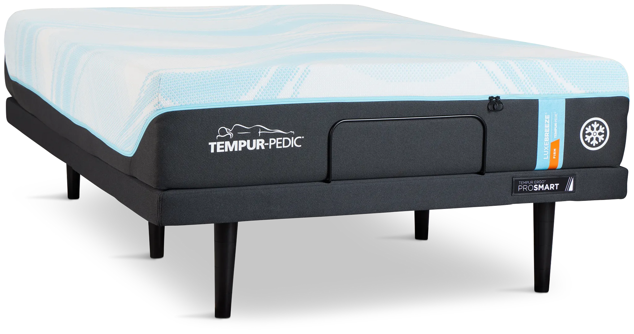 Tempur-pedic Tempur-luxebreeze Firm Ergo Prosmart Adjustable Mattress Set