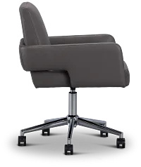 Skye Dark Gray Swivel Desk Chair