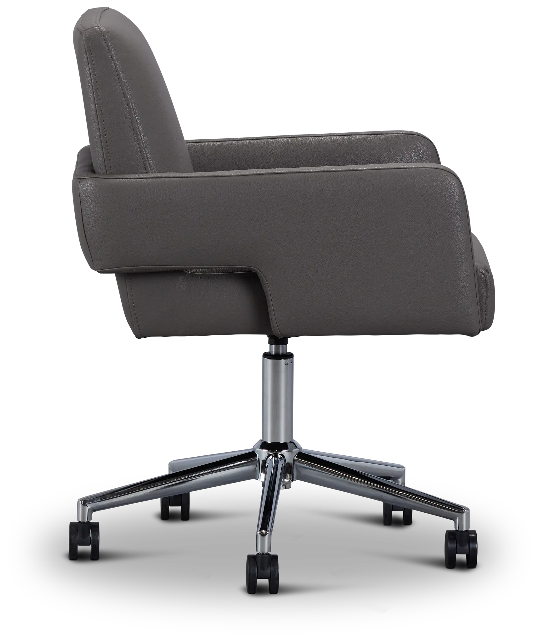 Skye Dark Gray Swivel Desk Chair Skye Dark Gray Swivel Desk Chair