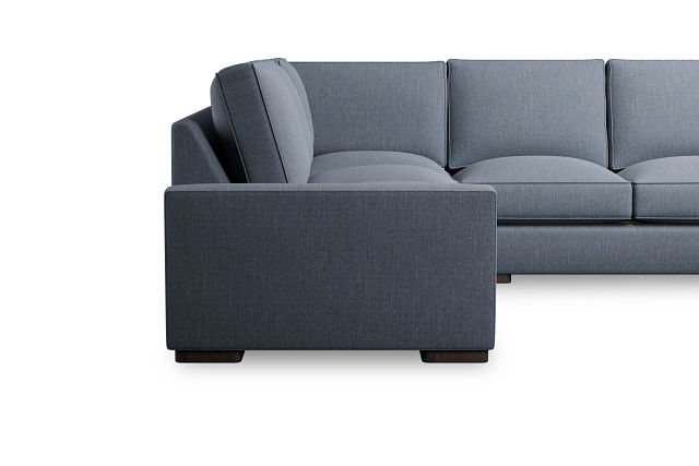 Edgewater Victory Dark Blue Small Two-arm Sectional