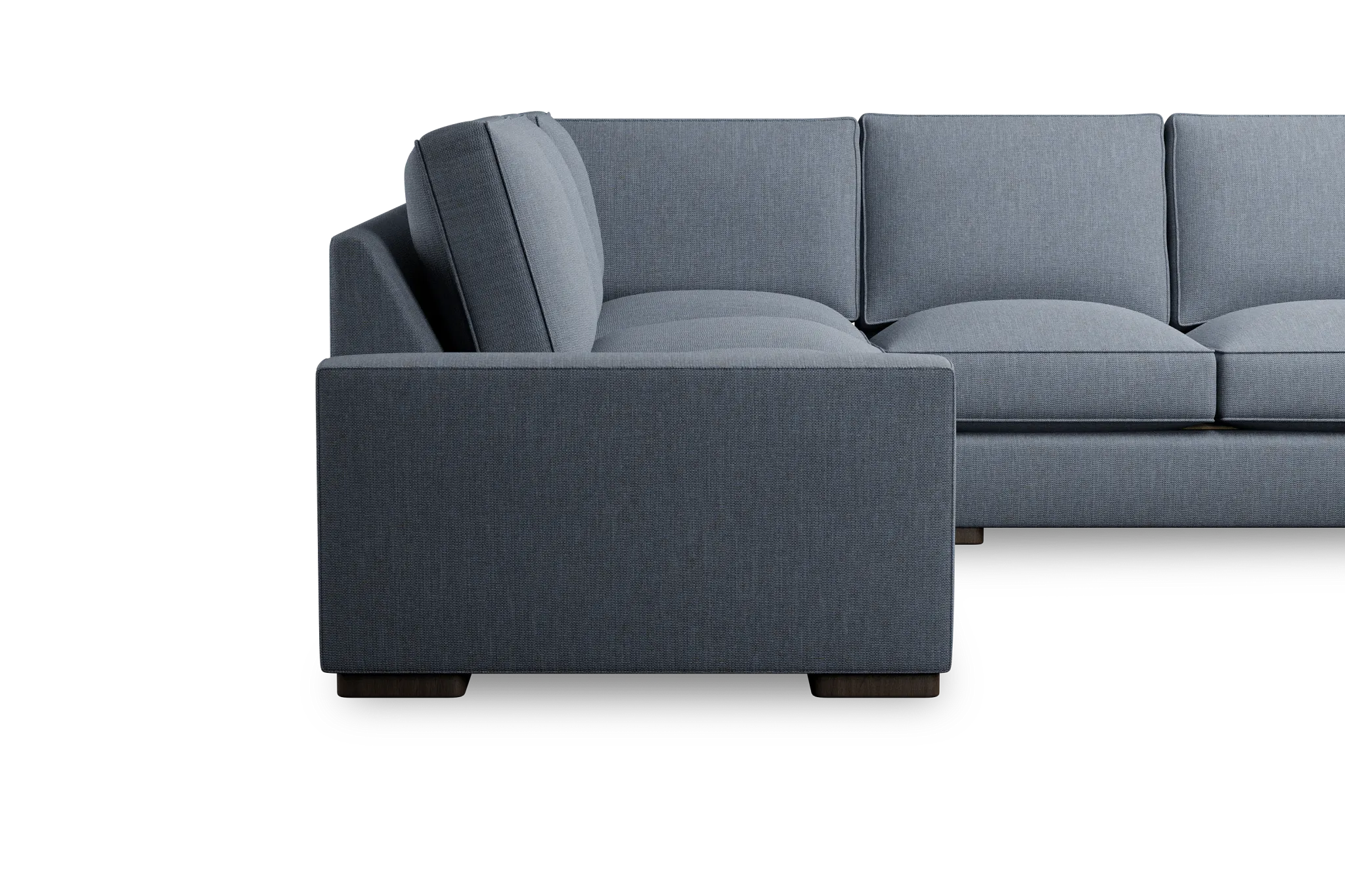 Edgewater Victory Dark Blue Small Two-arm Sectional