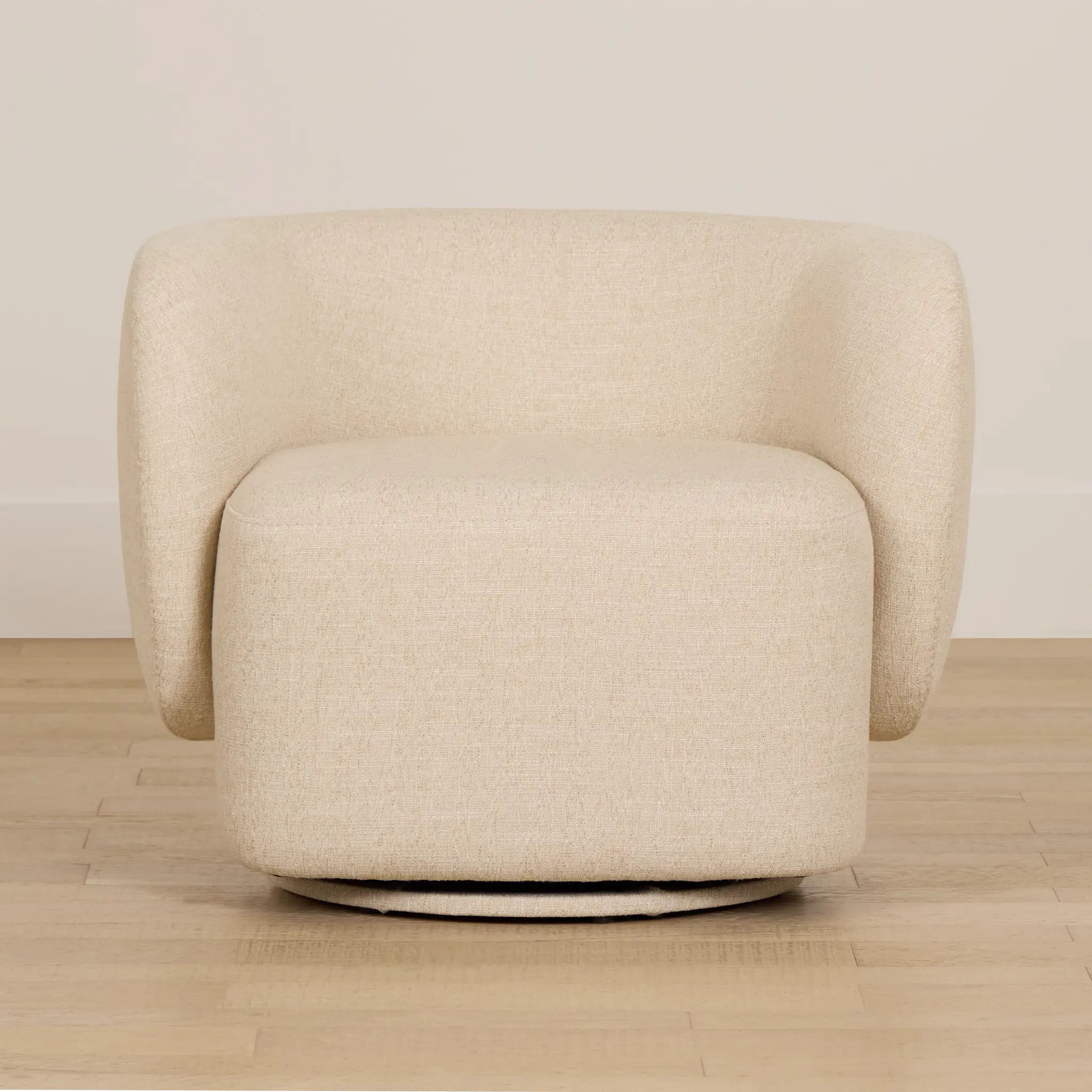 Cleo Beige Fabric Swivel Accent Chair Cleo Beige Fabric Swivel Accent Chair