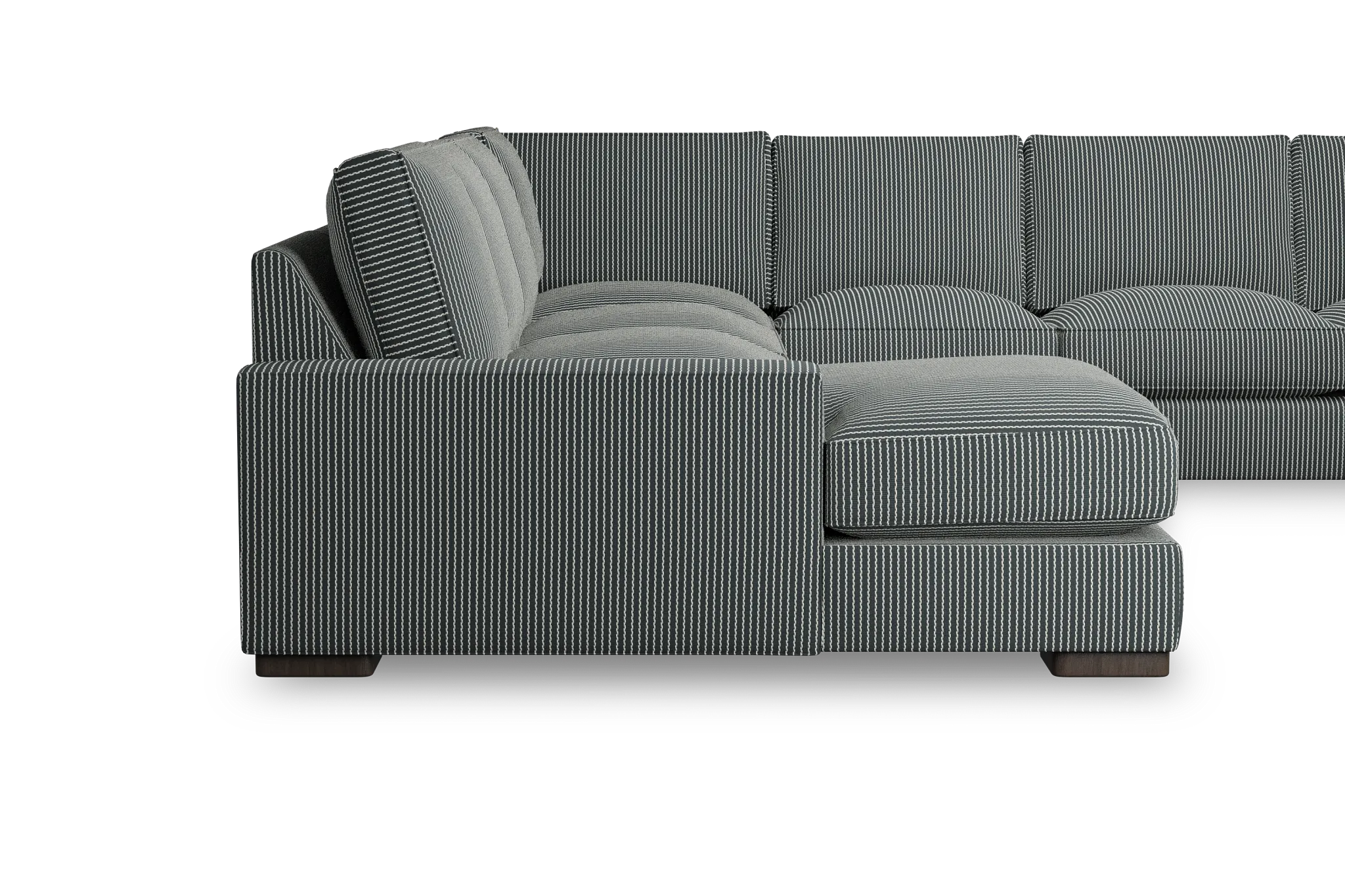 Edgewater Lucy Navy Large Left Chaise Sectional