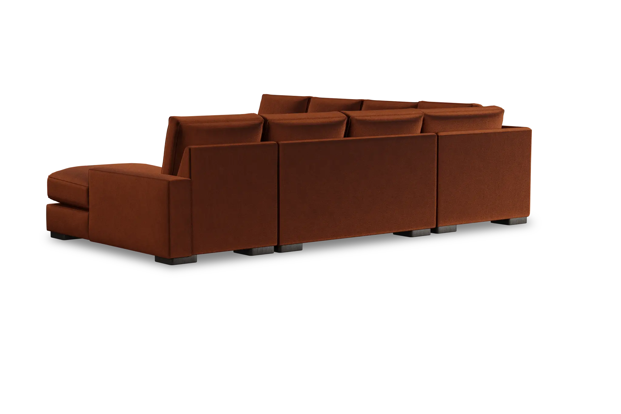 Edgewater Joya Orange Large Right Chaise Sectional Edgewater Joya Orange Large Right Chaise Sectional
