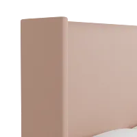 Captiva Joya Light Pink 60" Upholstered Shelter Bed