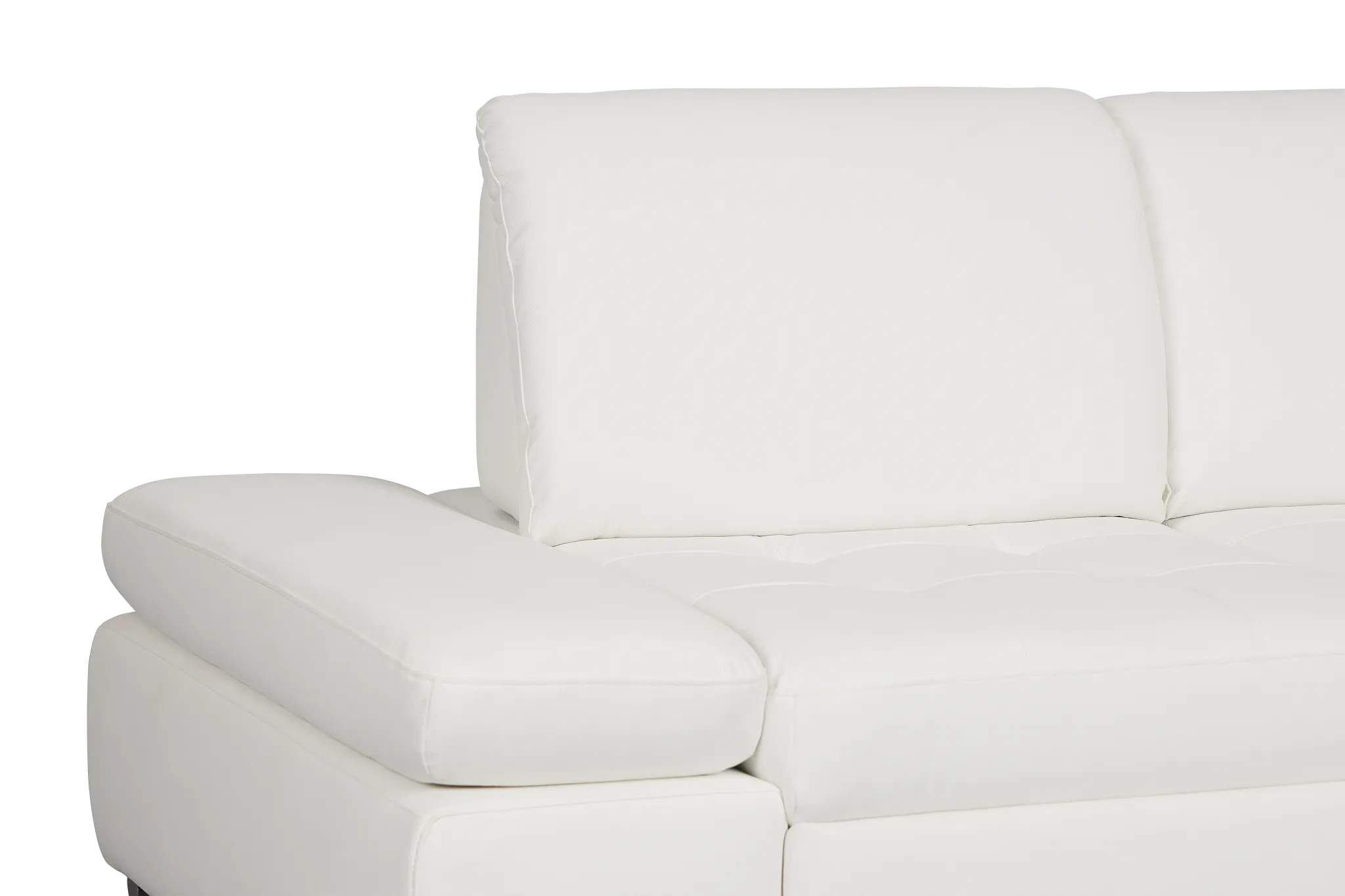 Eden White Micro Popup Sofa Sleeper