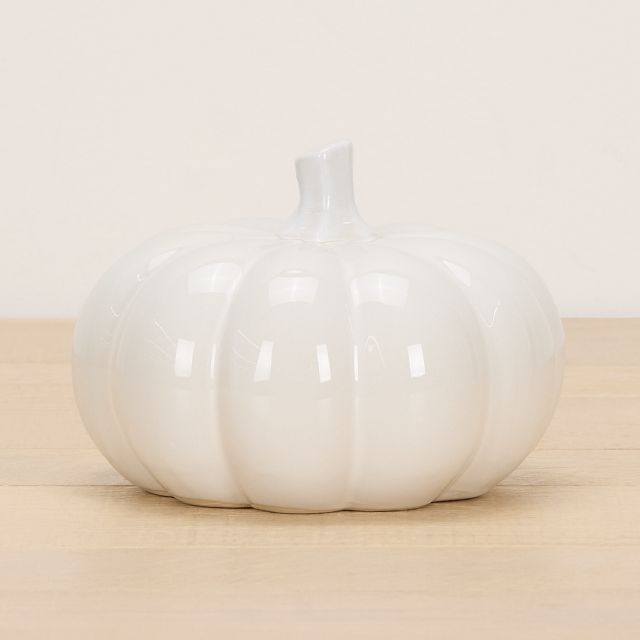Pumpkin Ivory Medium Tabletop Accessory
