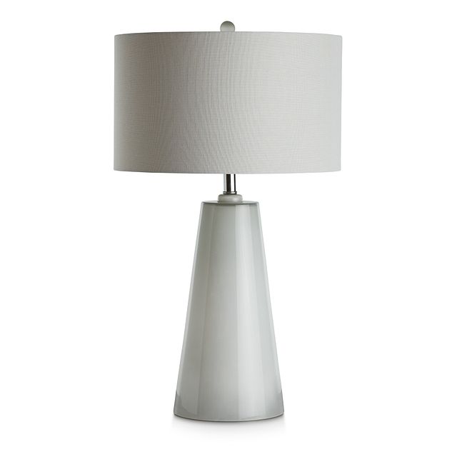 Bo Gray Glass Table Lamp (1)